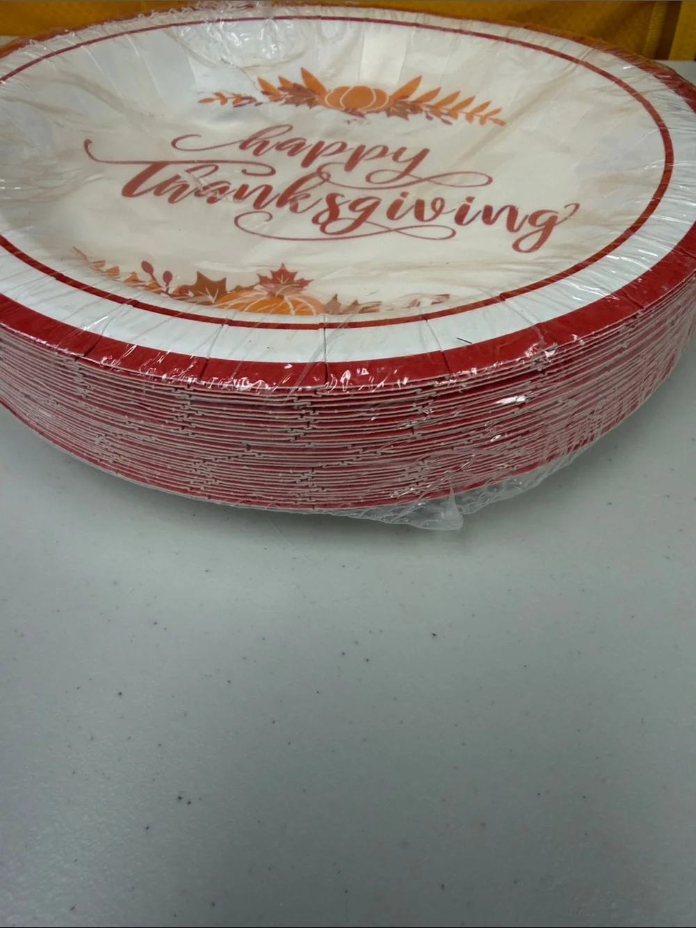 Happy Thanksgiving Disposable Paper Plates 8.5 inch plates - Party Tableware new